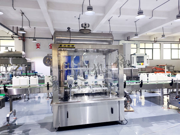 南京大容量全自動化學溶液灌裝機